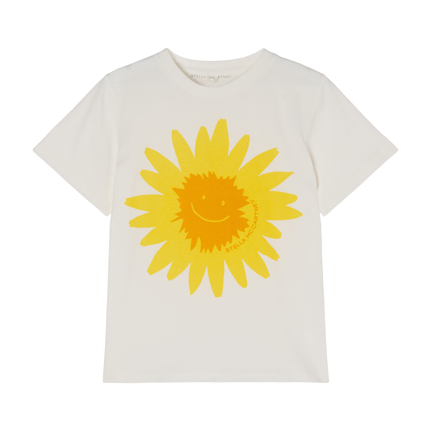 Stella McCartney Sunflower Tee_ White 8Q8BG1Z0168-100