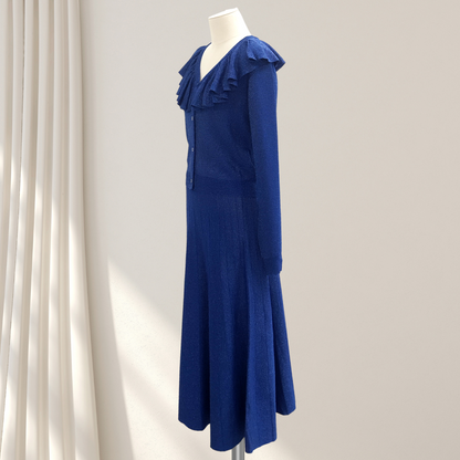 Monnalisa Knit Skirt _Blue 170700-0059-0051