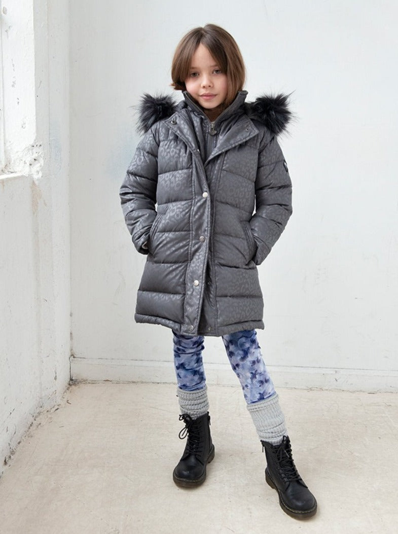 Girls down filled jacket sale