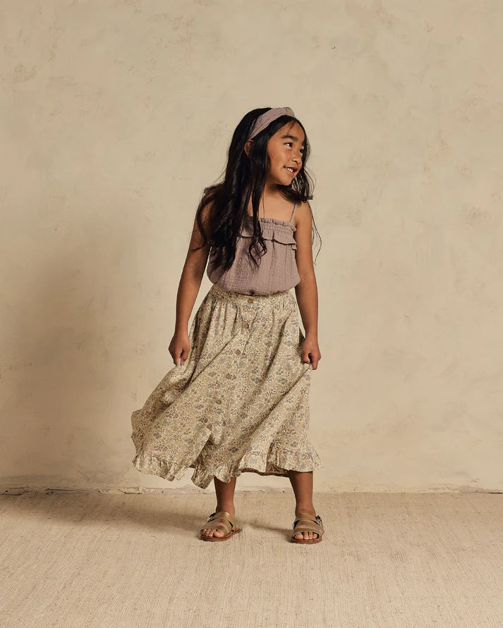 Rylee + Cru Oceanside Skirt _Beige RC240-P1534