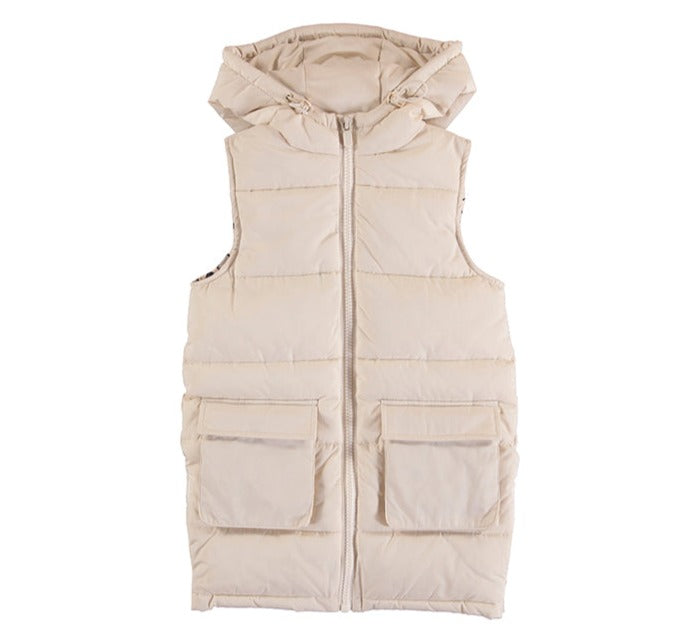 Mayoral Junior Padded Vest _Cream 7379-71