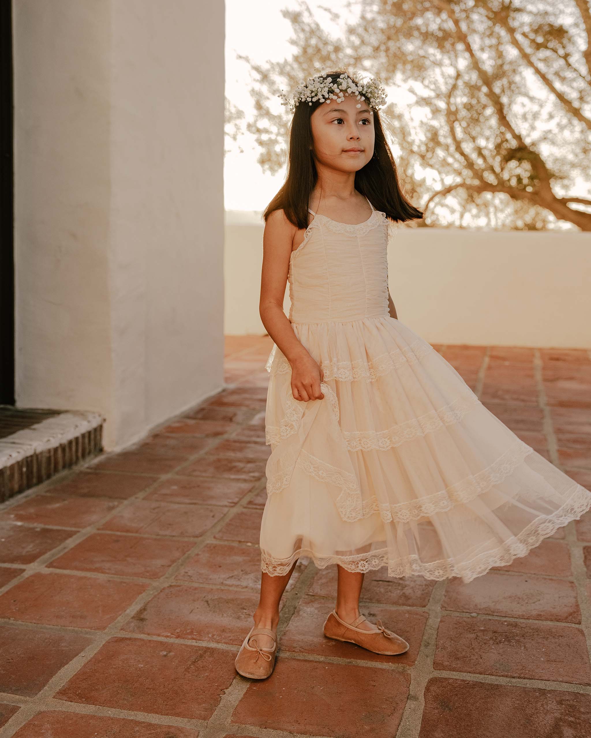 Audrey layered tea dress cheap