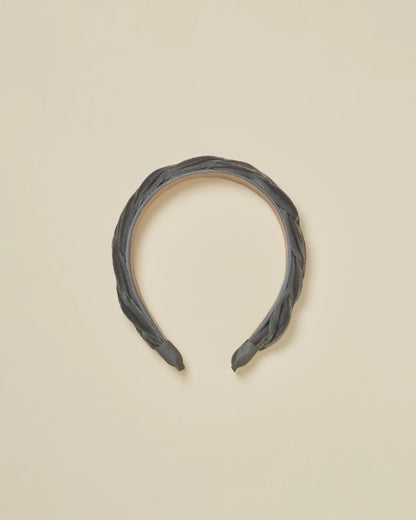 Noralee Velvet Braided Headband _Blue NLA008-P1258