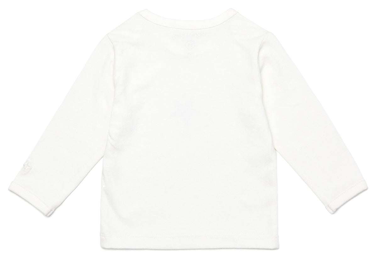 Noppies Longsleeve T-Shirt Lux - White_204N0014