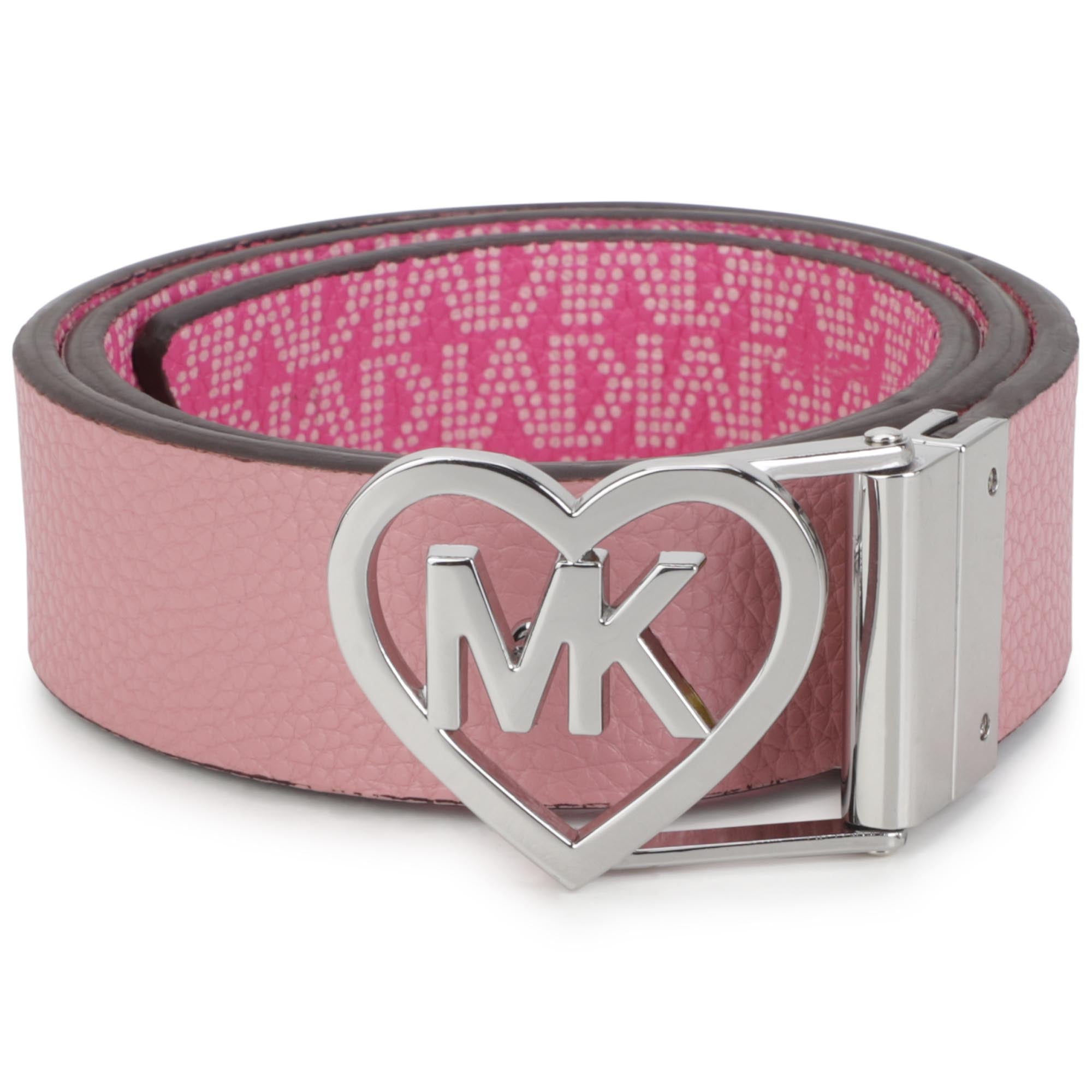 Michael kors belt womens on sale pink