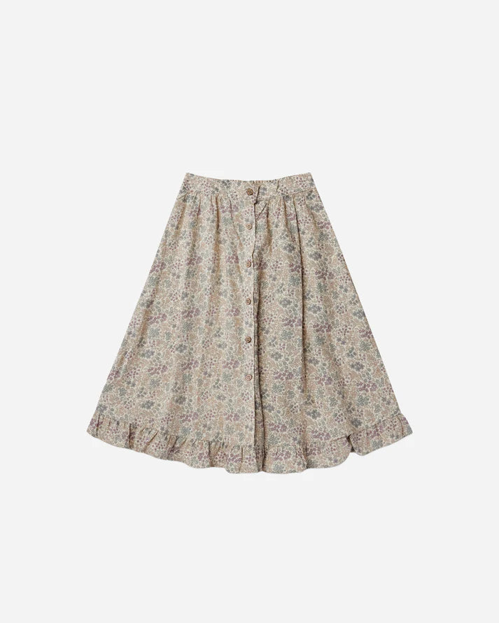 Rylee + Cru Oceanside Skirt _Beige RC240-P1534