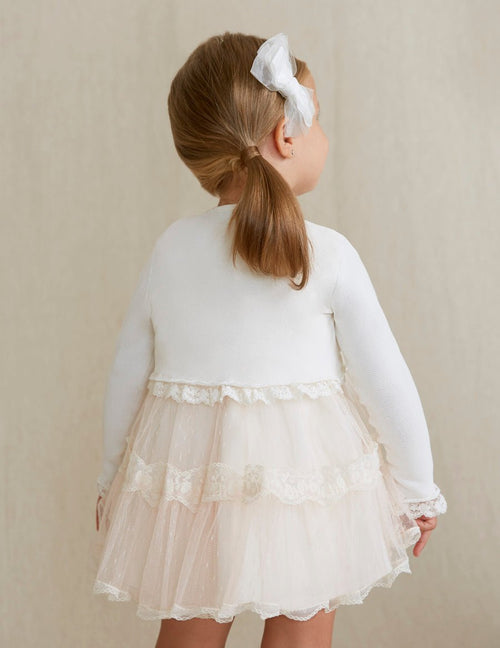 Abel & Lula Baby Knit Bolero _Cream 5335 - 73 - NorthGirls