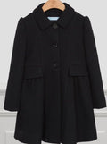 Abel & Lula Coat - Black Wool 5848 - 57 - NorthGirls