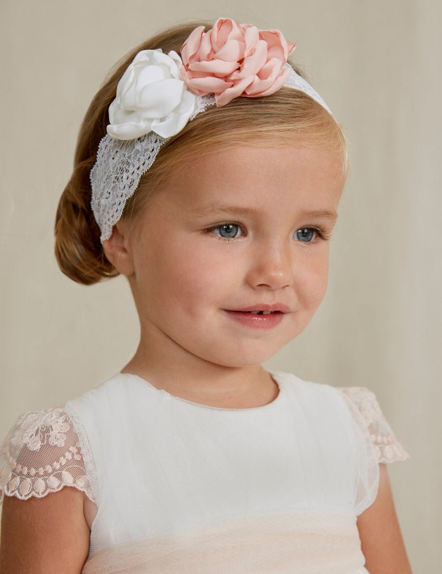 Abel & Lula Lace Flower Headband_5409 - 077 - NorthGirls