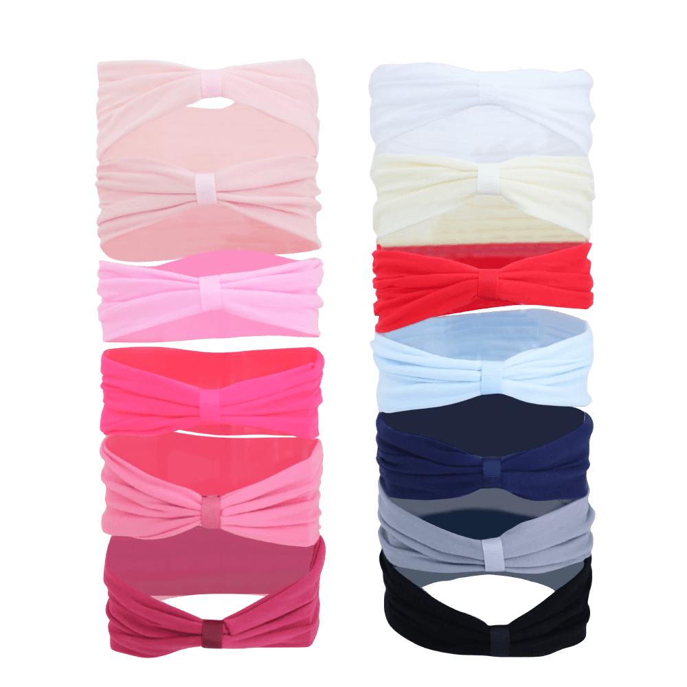 Bows Art Wide Nylon Headband _WNBHB - NorthGirls