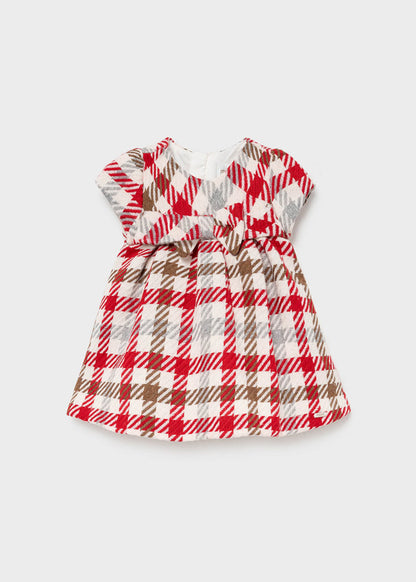 Mayoral Baby Girls Plaid Dress 2817-82