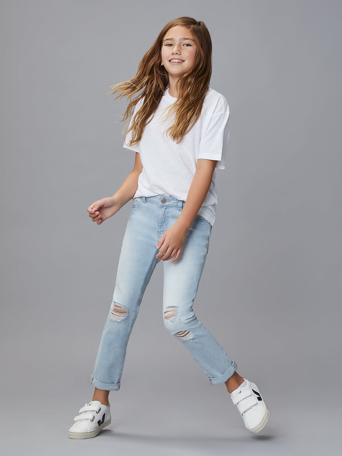 DL1961 Harper Boyfriend Straight _Ross Distressed 26339 - NorthGirls