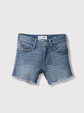 DL1961 Lucy Denim Shorts w/Raw Hem _Blue 6207 - NorthGirls