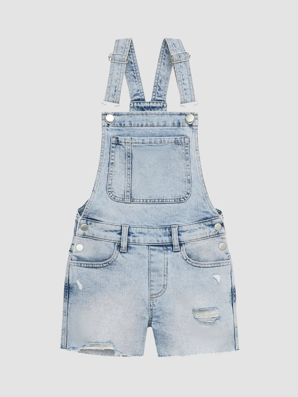 DL1961 Nora Overall Shorts _Light Blue 26438 - NorthGirls