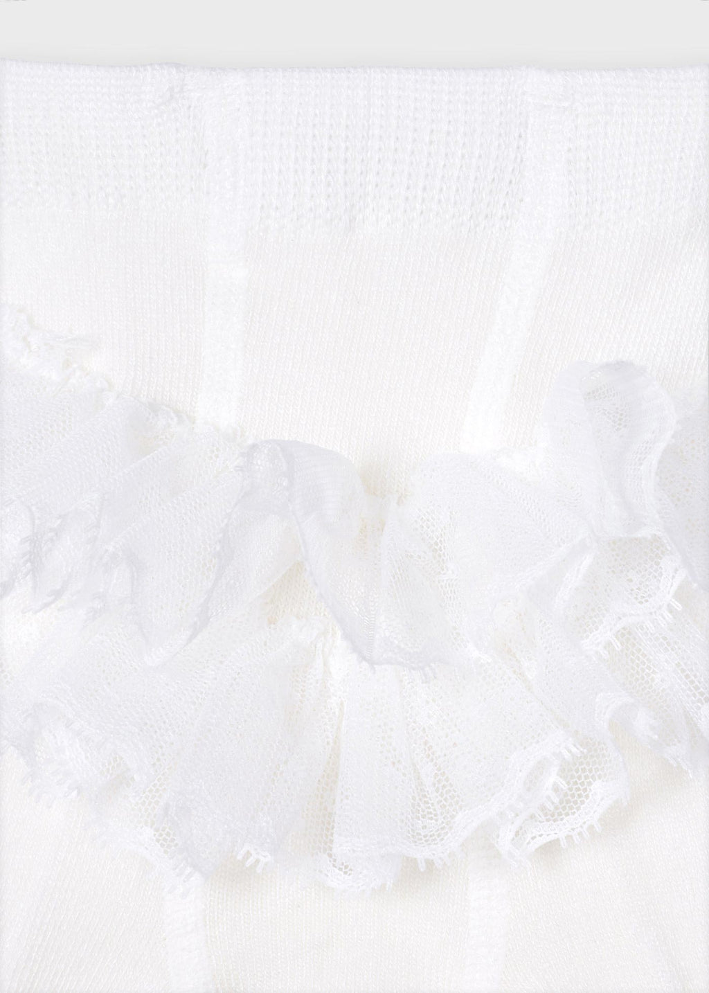 Mayoral Baby Flounce Tights _Natural 9531 - 088 - NorthGirls