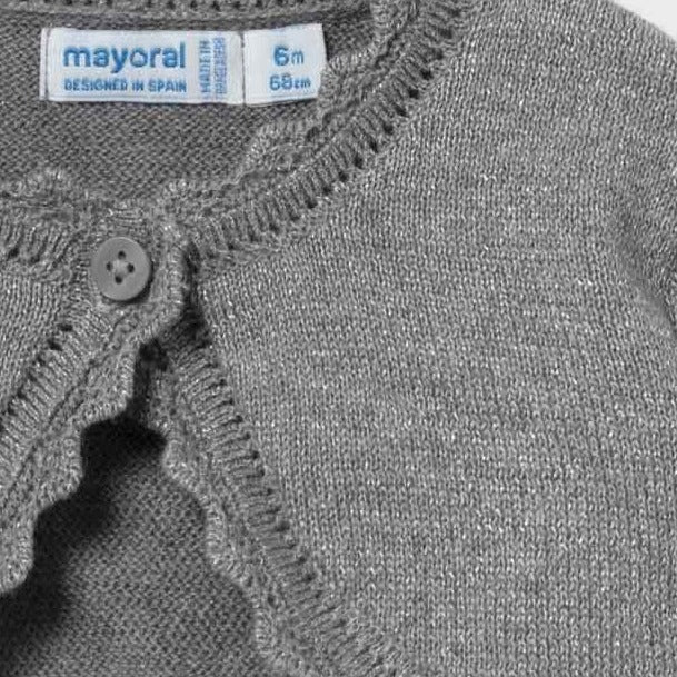 Mayoral Baby Girls Basic Knit Bolero Cardigan 308 - 84 - NorthGirls