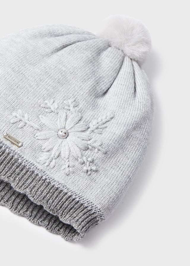 Mayoral Baby Hat, Mittens & Scarf Set _Grey 10280 - 062 - NorthGirls