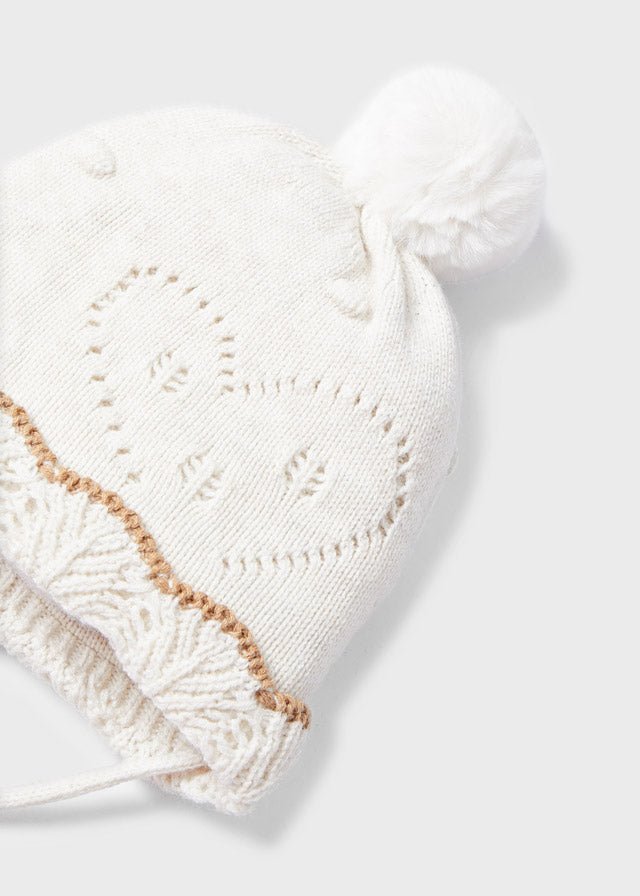Mayoral Baby Hat, Scarf & Mittens Set _Cream 9543 - 024 - NorthGirls