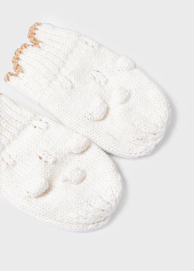 Mayoral Baby Hat, Scarf & Mittens Set _Cream 9543 - 024 - NorthGirls