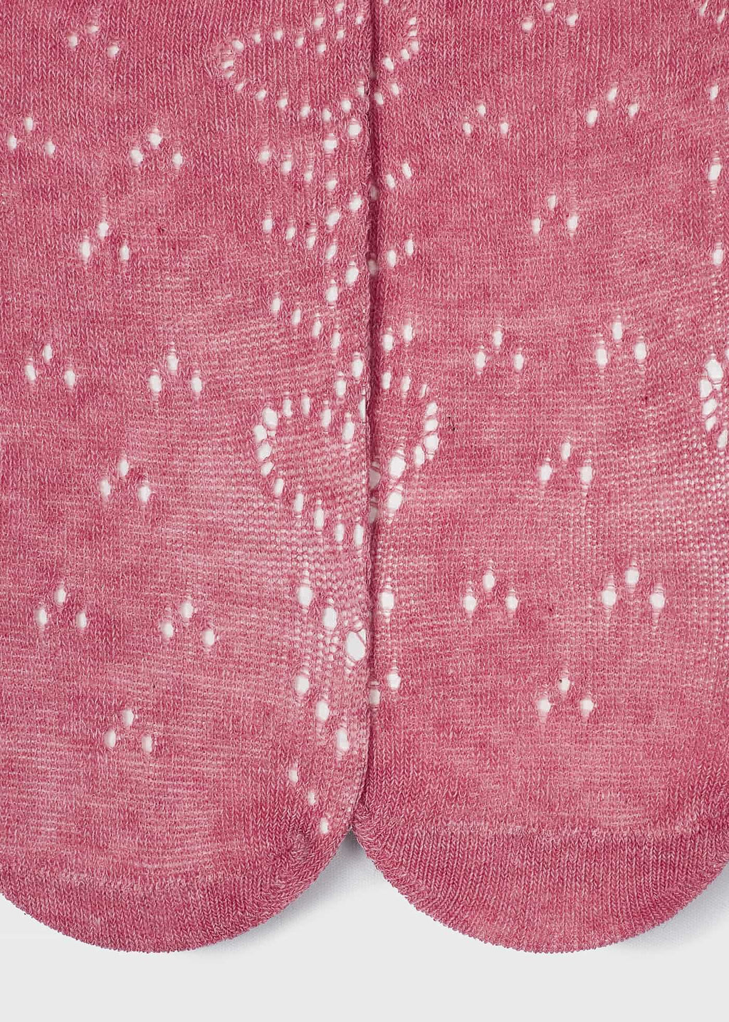 Mayoral Baby Knit Heart Tights _Berry 9530 - 070 - NorthGirls
