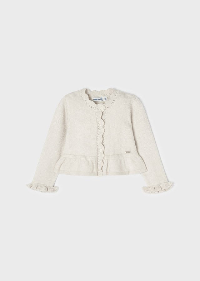 Mayoral Baby Knitting Bolero Cardigan _Off White 2315 - 046 - NorthGirls