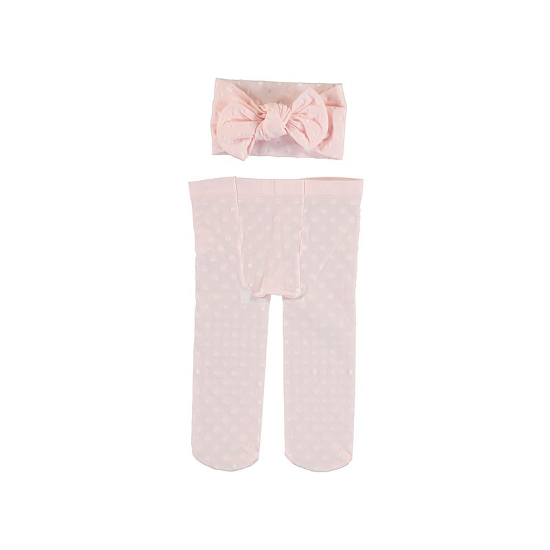 Mayoral Baby Pantyhose & Headband _Baby Rose 9467 - 88 - NorthGirls