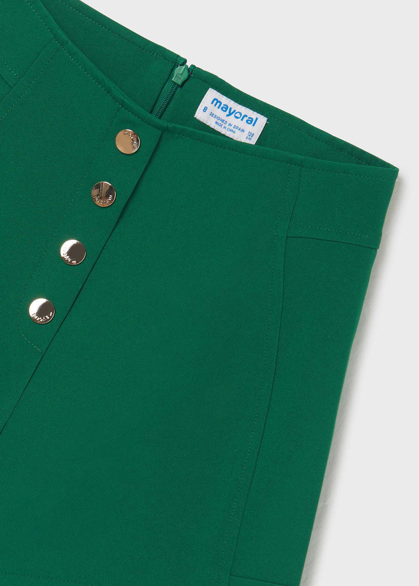 Mayoral Junior Crepe Shorts _Green 6235 - 086 - NorthGirls