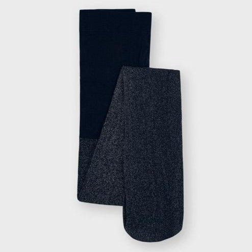 Mayoral Mini Girls Shimmer Tights - navy 10125 - 72 - NorthGirls