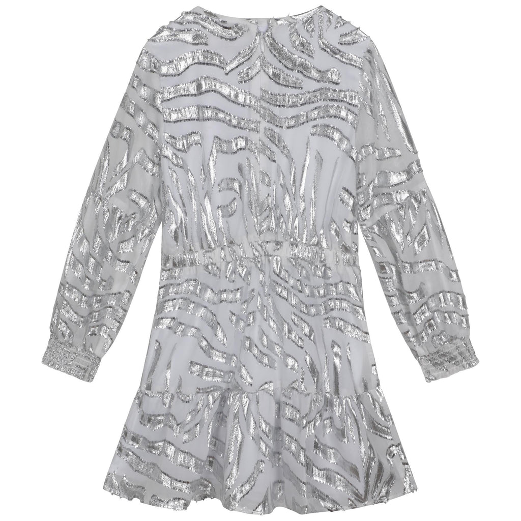 Michael Kors L/S Dress w/Metallic Pattern - NorthGirls