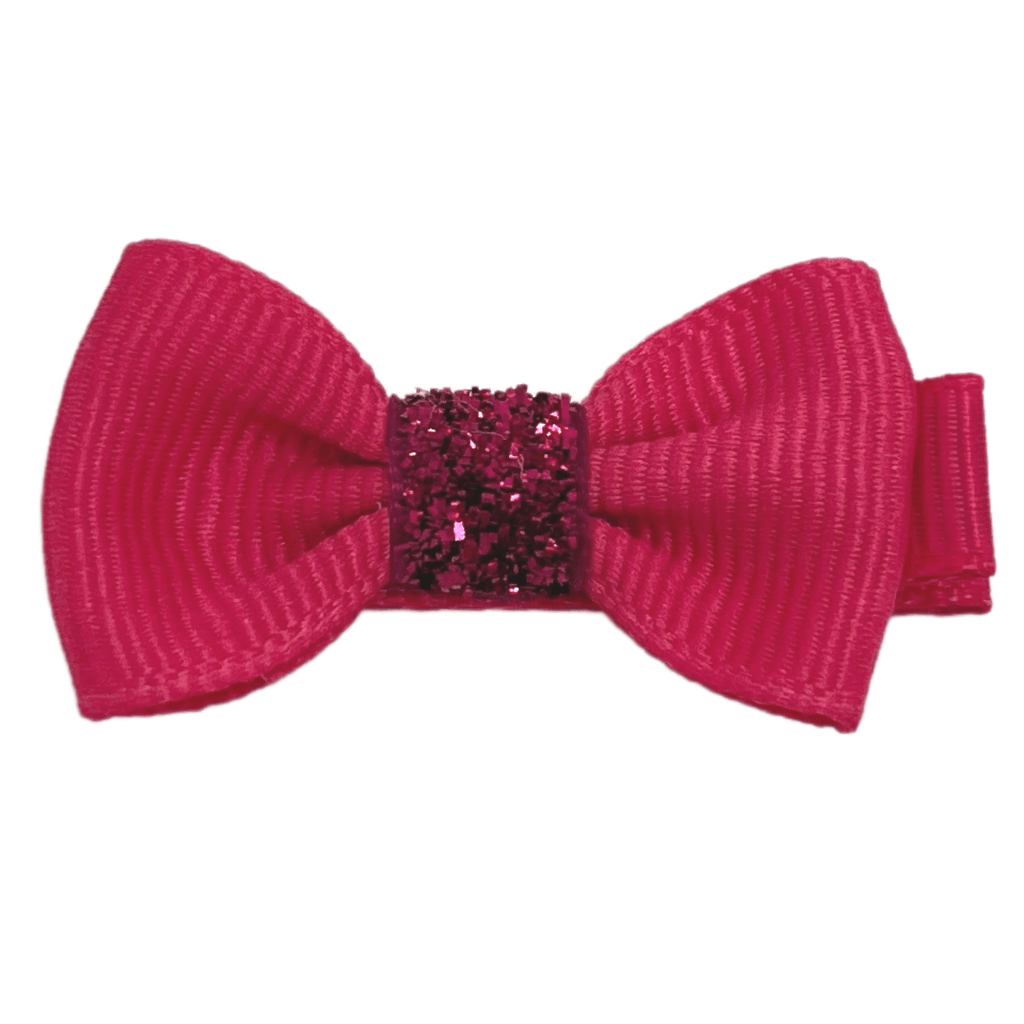 Mini Bow w/Glitter Center _GLBB - NorthGirls