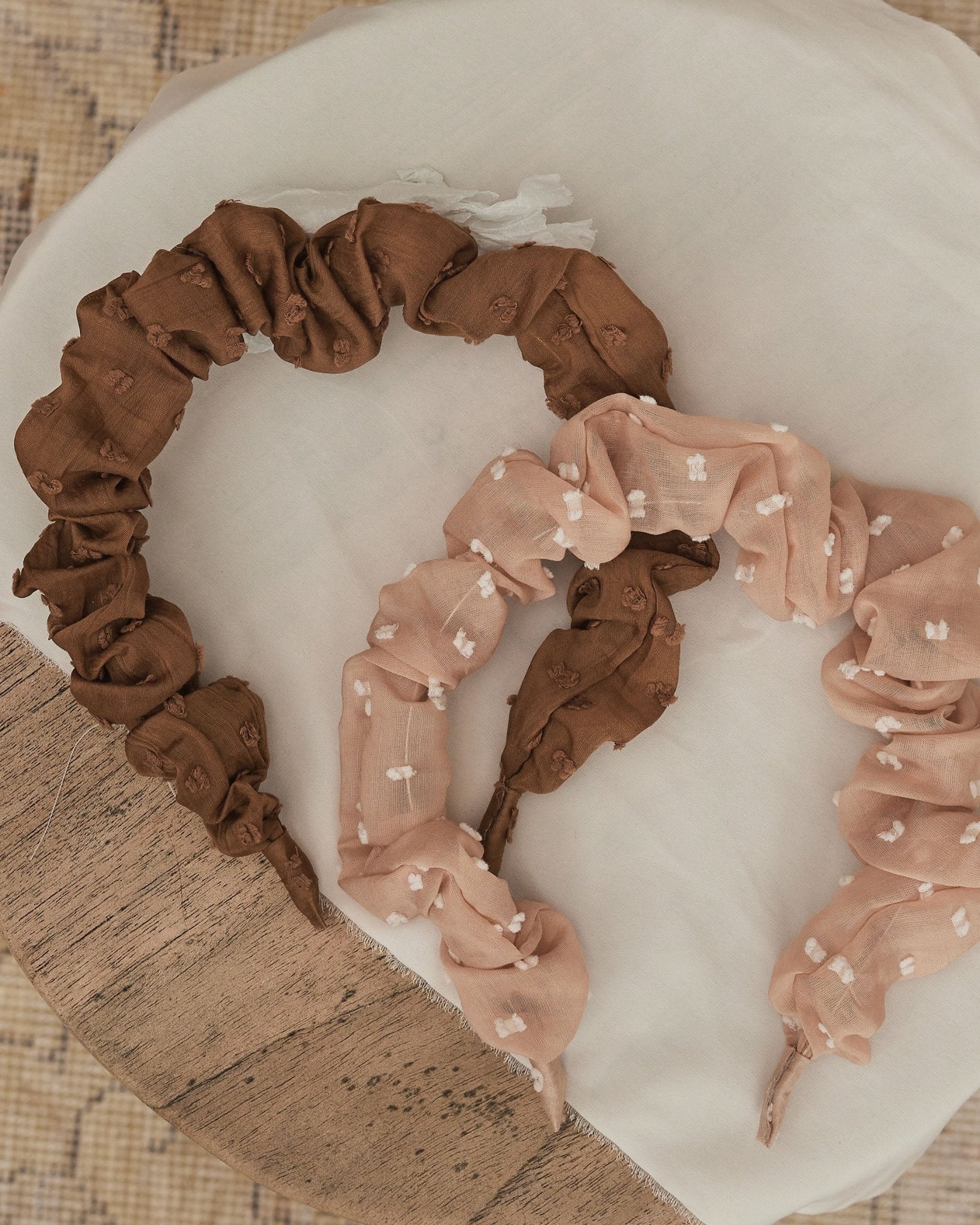 Noralee Gathered Headband _Peach NLA016 - 921 - NorthGirls