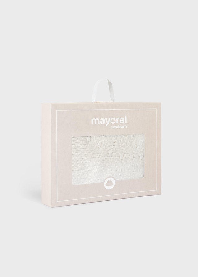 Mayoral Baby Double Side Fur Backed _Cream 9144-090
