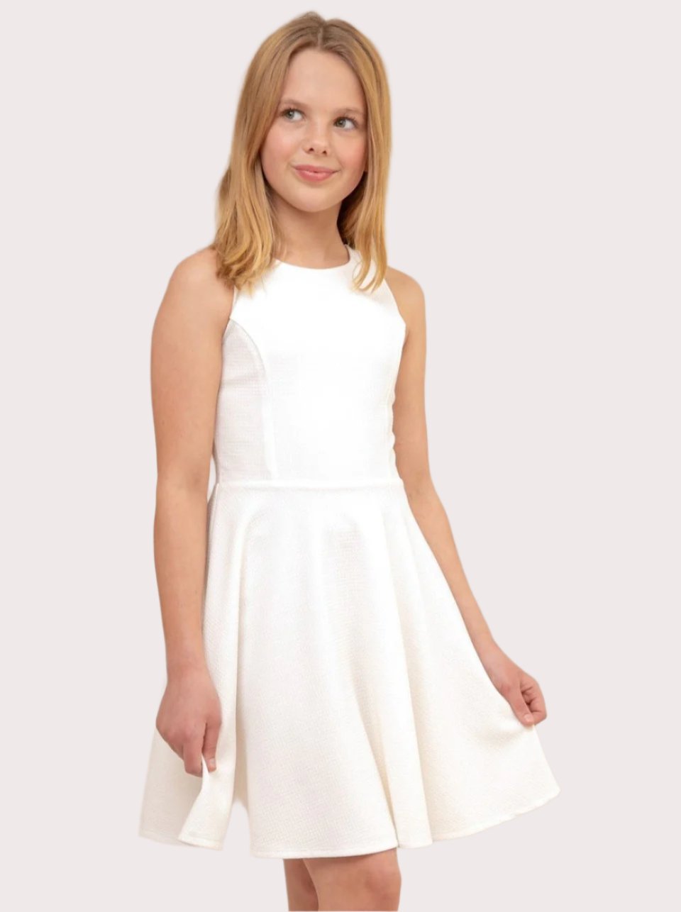 UDT JADYN Fit & Flare Racerback Dress _T3761K - NorthGirls