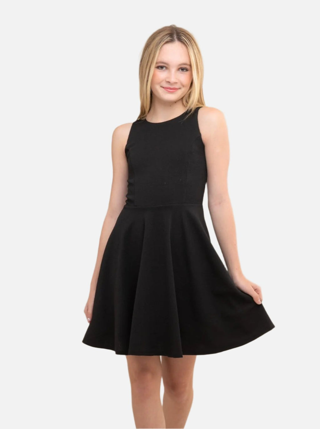UDT JADYN Fit & Flare Racerback Dress _T3761K - NorthGirls