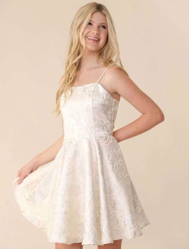 UDT REBECCA Jacquard Dresses _K5096 - NorthGirls
