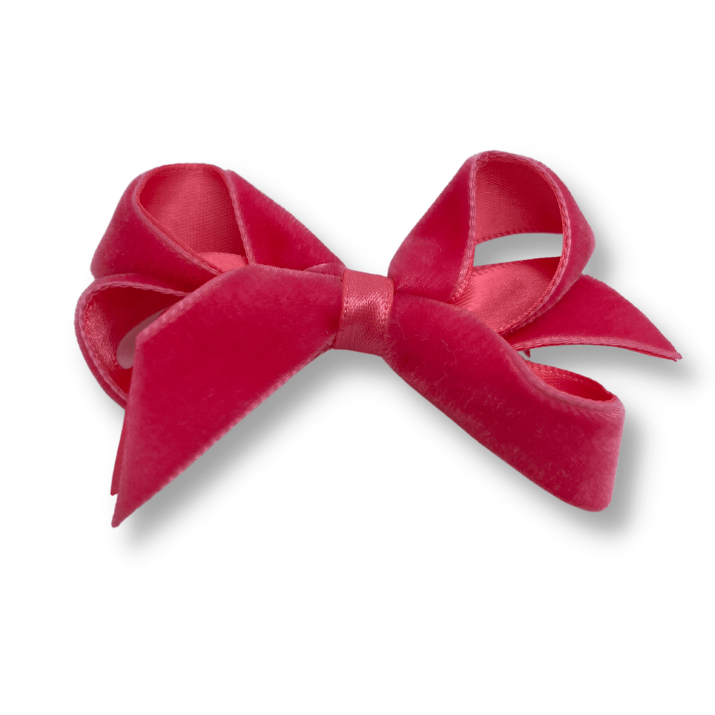 Velvet Bow 3" w/Clip _VTBB3 - NorthGirls