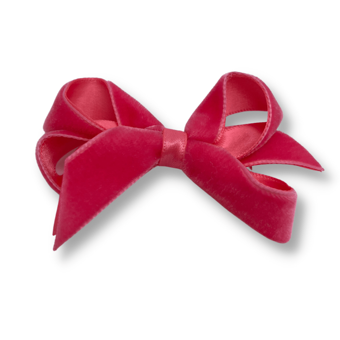 Velvet Bow 3" w/Clip _VTBB3 - NorthGirls