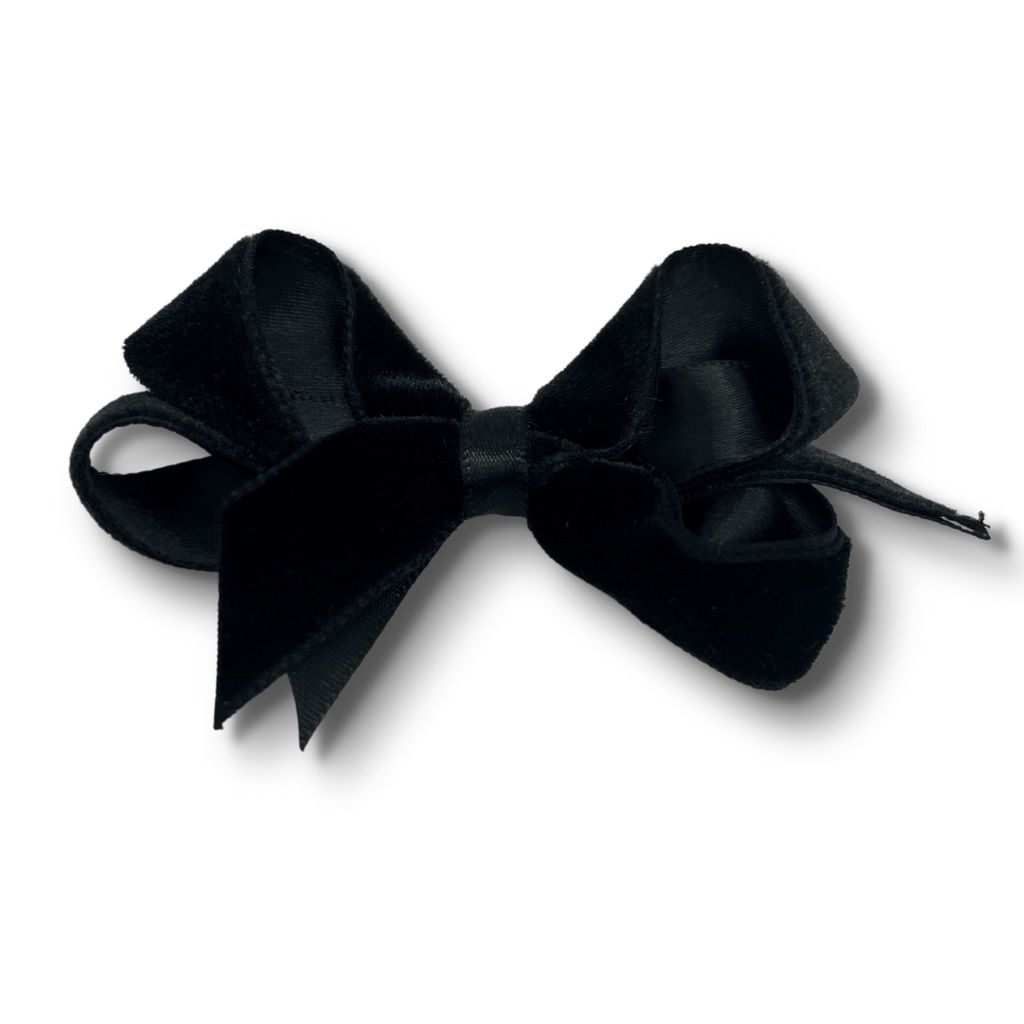 Velvet Bow 3" w/Clip _VTBB3 - NorthGirls