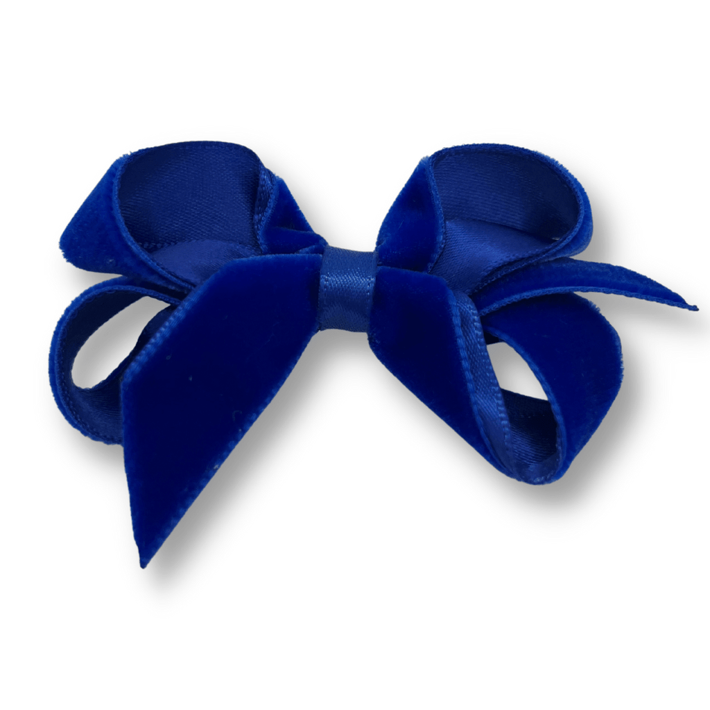 Velvet Bow 3" w/Clip _VTBB3 - NorthGirls