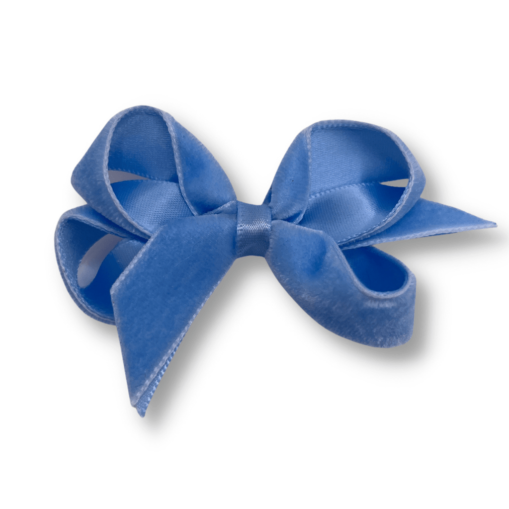 Velvet Bow 3" w/Clip _VTBB3 - NorthGirls