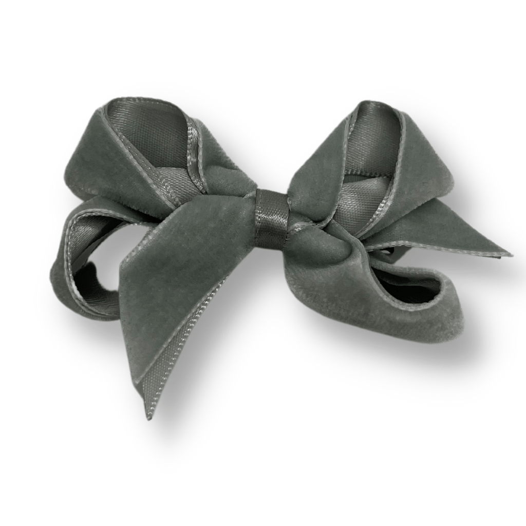 Velvet Bow 3" w/Clip _VTBB3 - NorthGirls