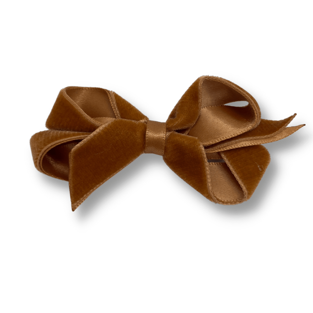 Velvet Bow 3" w/Clip _VTBB3 - NorthGirls