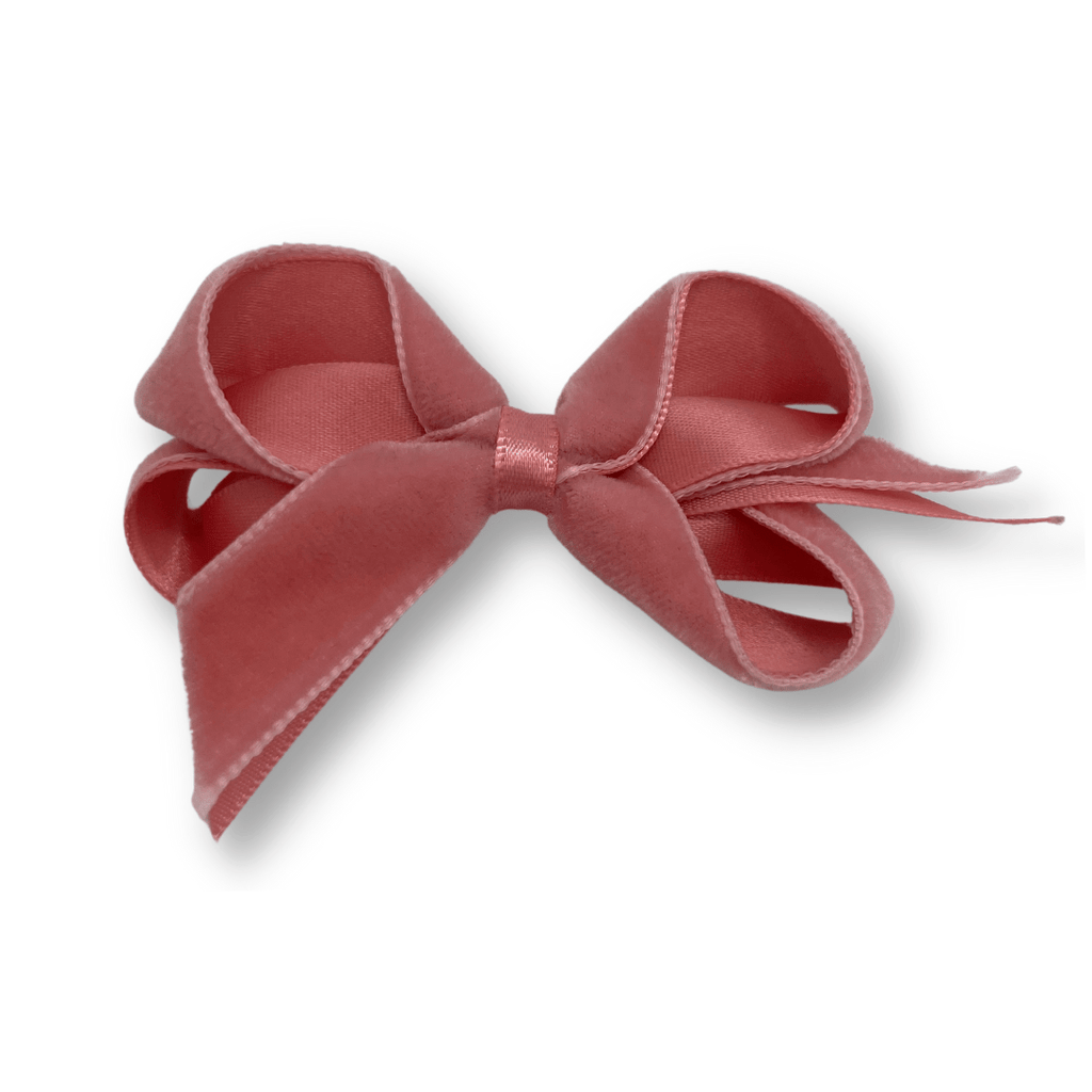 Velvet Bow 3" w/Clip _VTBB3 - NorthGirls